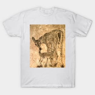 ibs fawn and doe T-Shirt